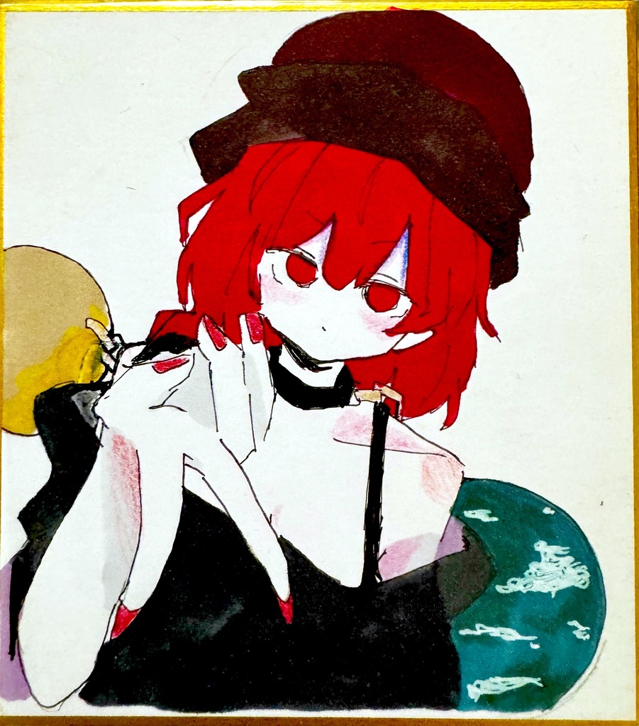 【小色紙】ヘカーティア・ラピスラズリ