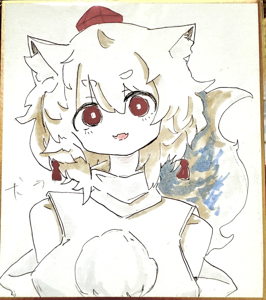 【小色紙】犬走椛