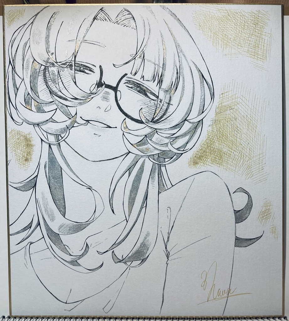 (オリジナル)色紙＆手作り栞