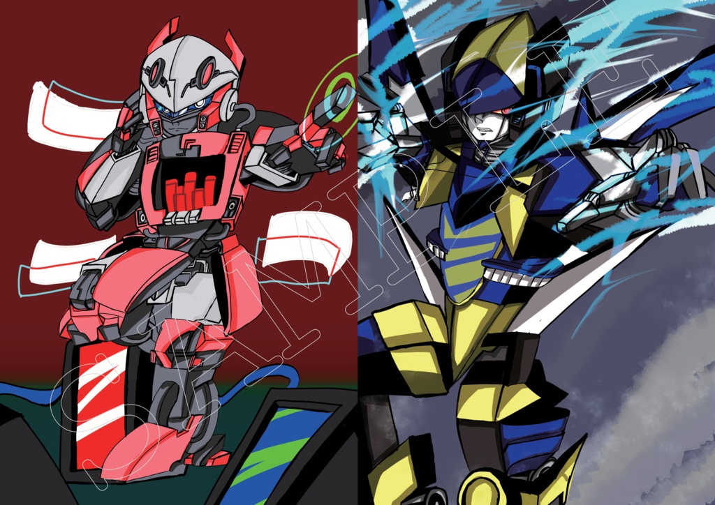 俺バーストランスフォーマーvol.01/Oreverse Transformers vol.01