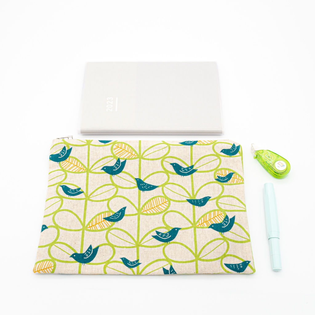 フラットポーチ＊00・バード（M）