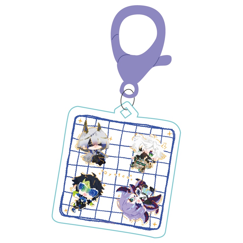 非公式　ディティカアクリルキーホルダー