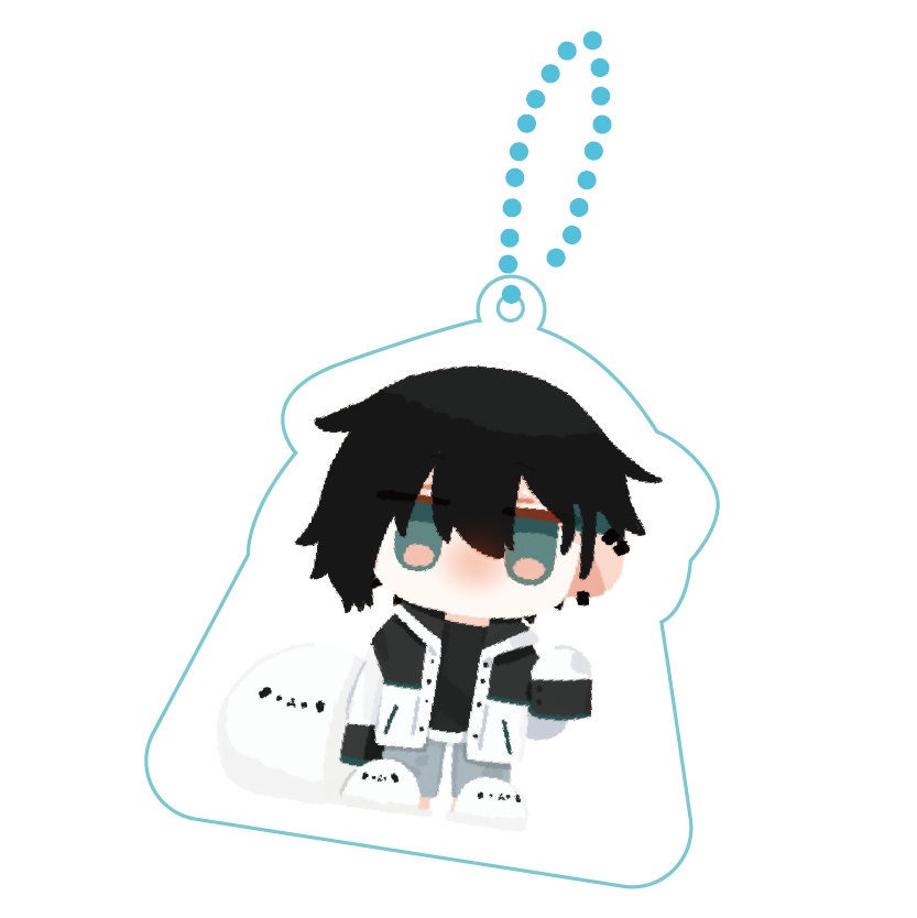 非公式　黛灰自立アクリルスタンド(ボールチェーン付)