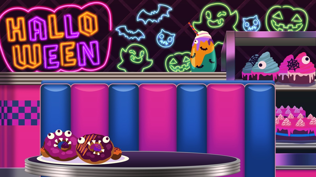 【フリー配布】ハロウィン配信用素材2022