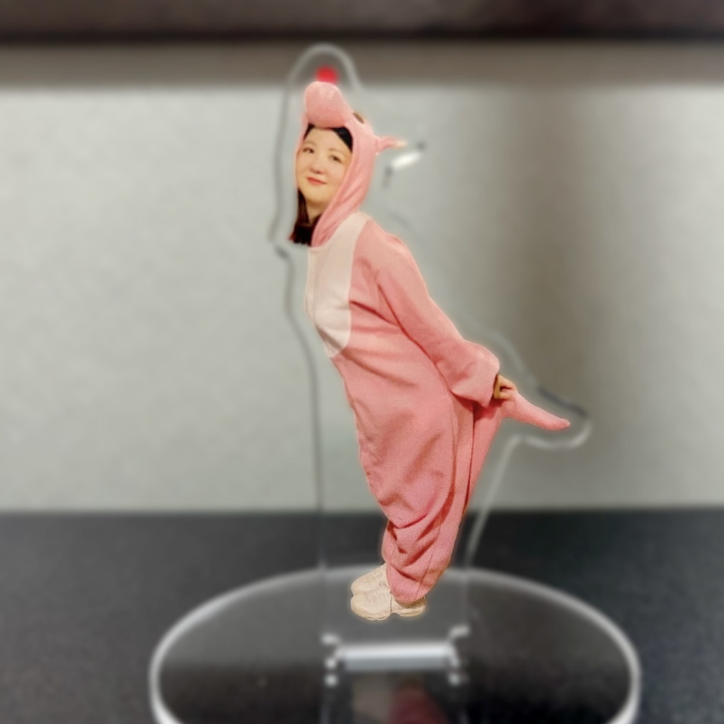 アクリルスタンド【ピンクトナカイ】