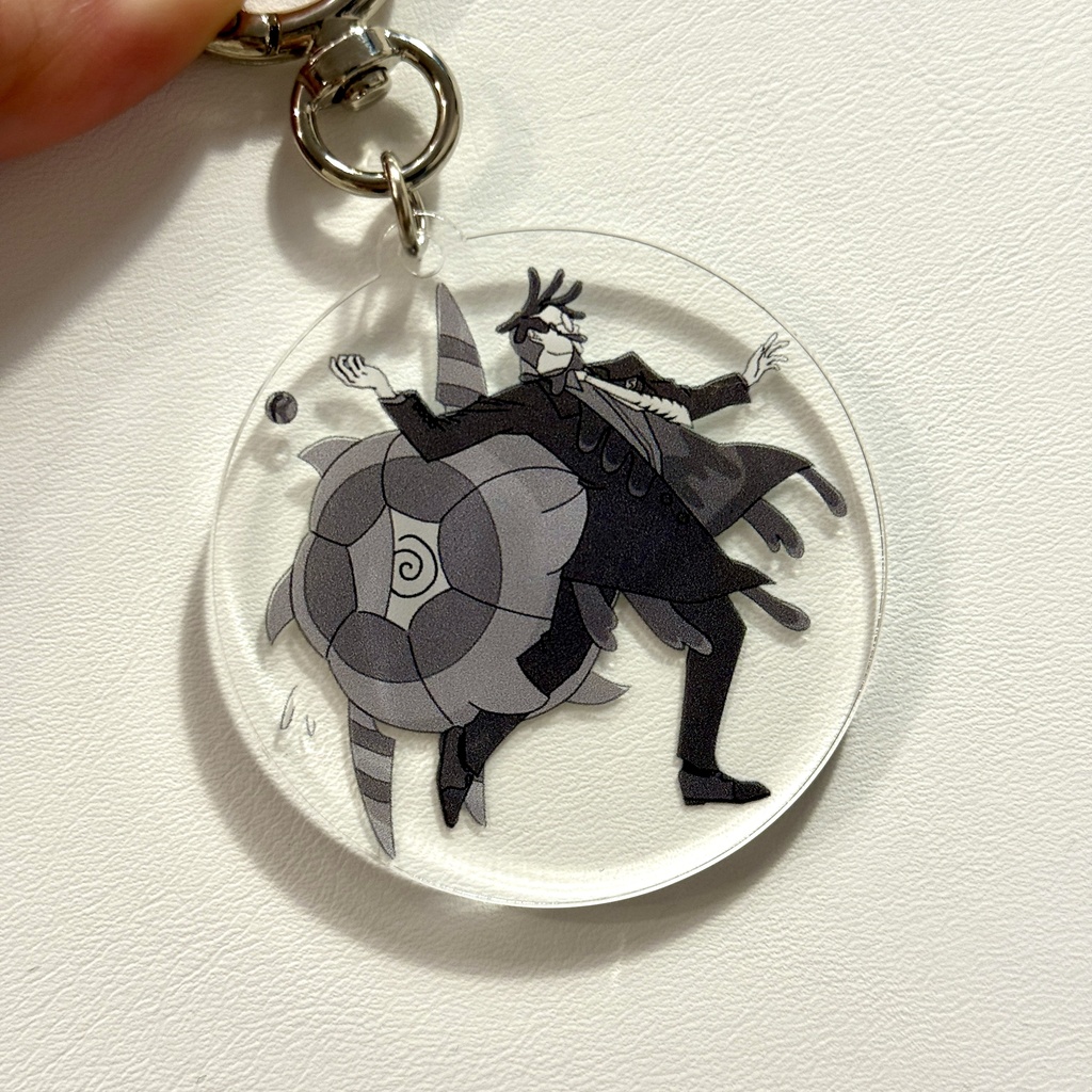 轢かれるkrsbアクキー