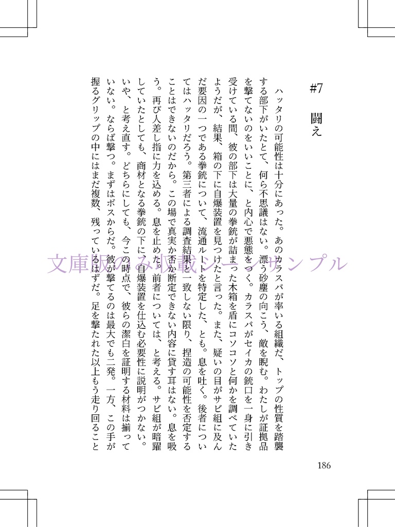撃て。【カラセイ小説】