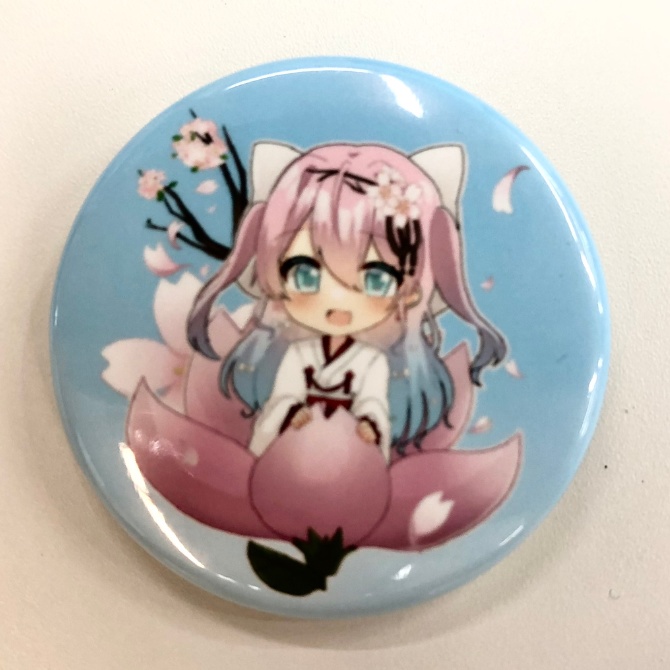 桜井ぱる　缶バッジA　（44mm）