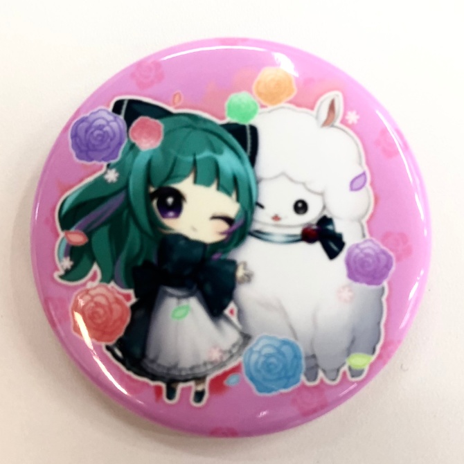 音咲ゆのん　缶バッジA　（44mm）