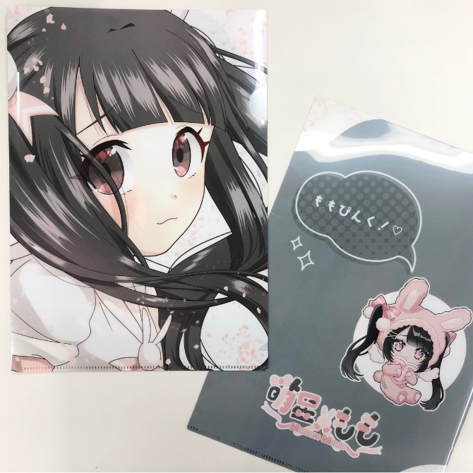 萌星もも　クリアファイルA　（A4サイズ）