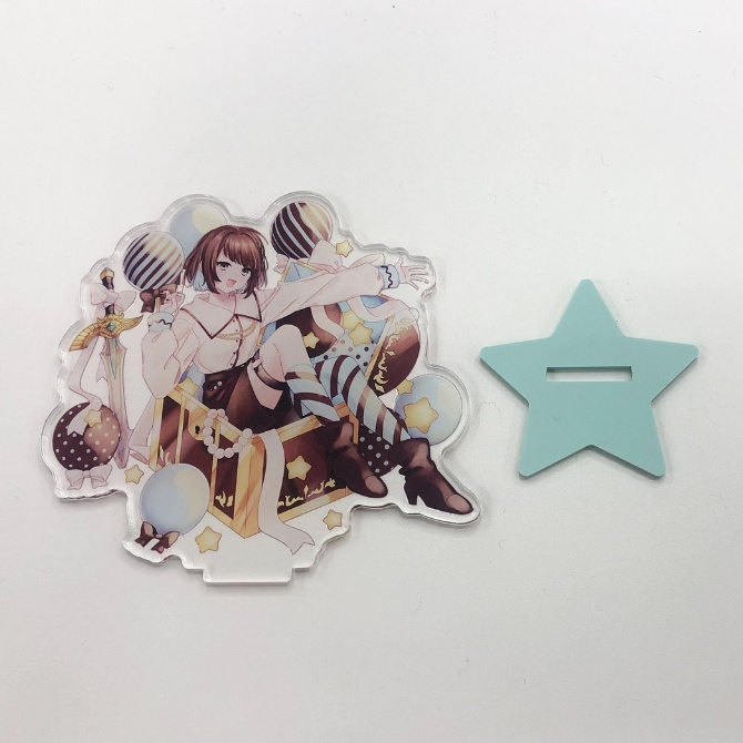 友瀬芽梨 アクリルスタンド【2024年誕生日記念】(100mm)