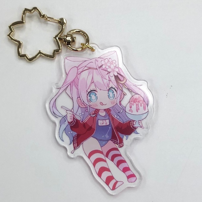 桜井ぱる　アクリルキーホルダー　スク水ジャージ2025　（60mm）