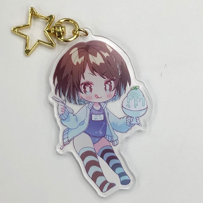 友瀬芽梨　アクリルキーホルダー　スク水ジャージ2025　（60mm）