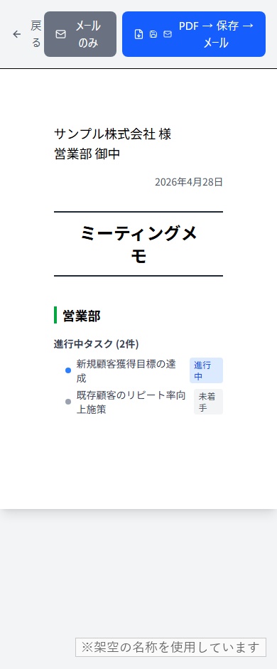 PDCA管理アプリLite版|部署ミーティング向けの課題管理・議事録改善ツール(AI改造プロンプト付き)