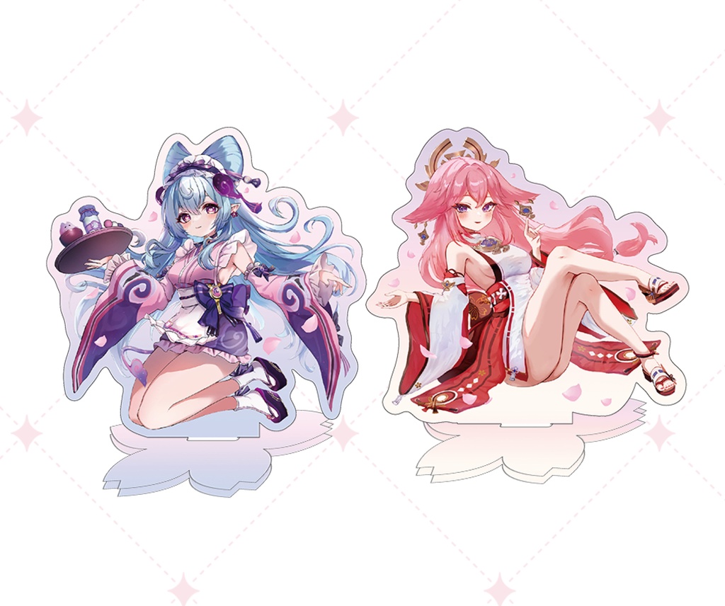 夢見月瑞希・八重神子アクリルスタンド