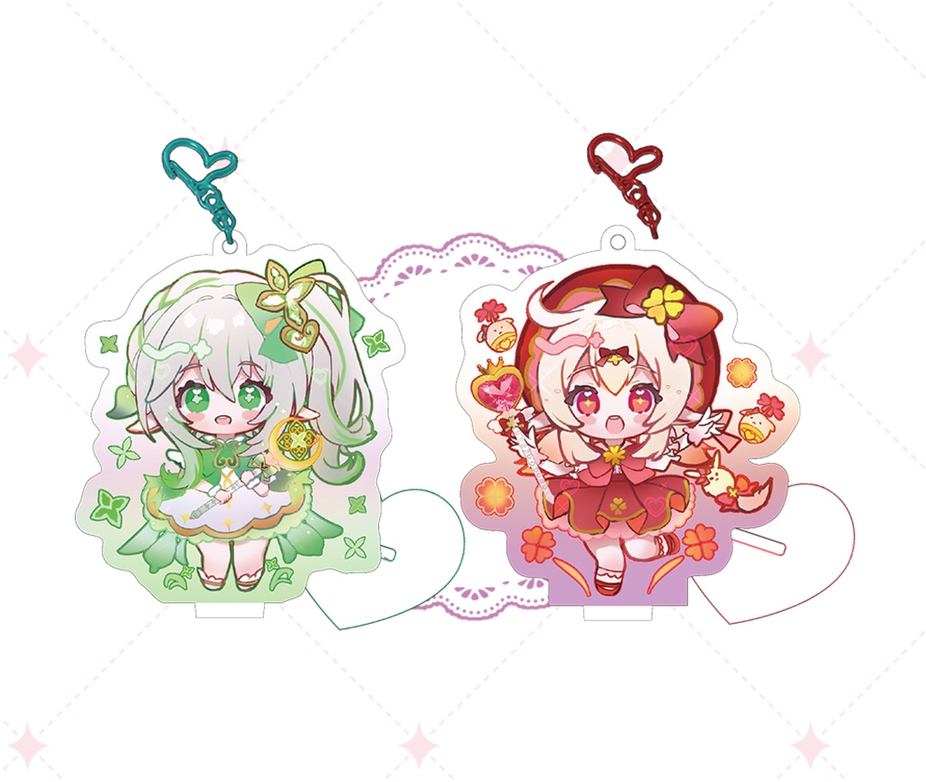 魔法少女アクリルキーホルダースタンド