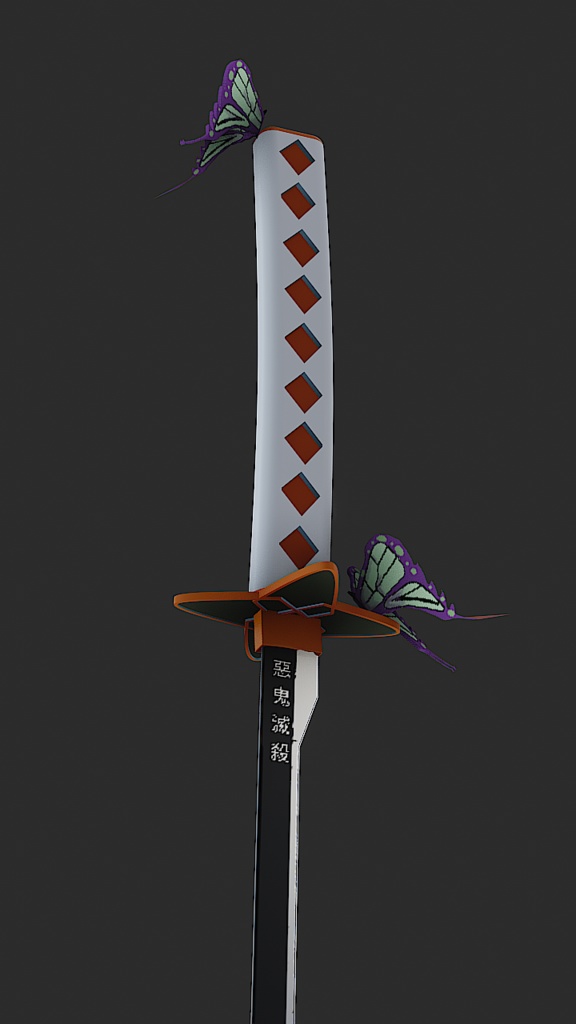 Kocho Shinobi sword - flashzart - BOOTH