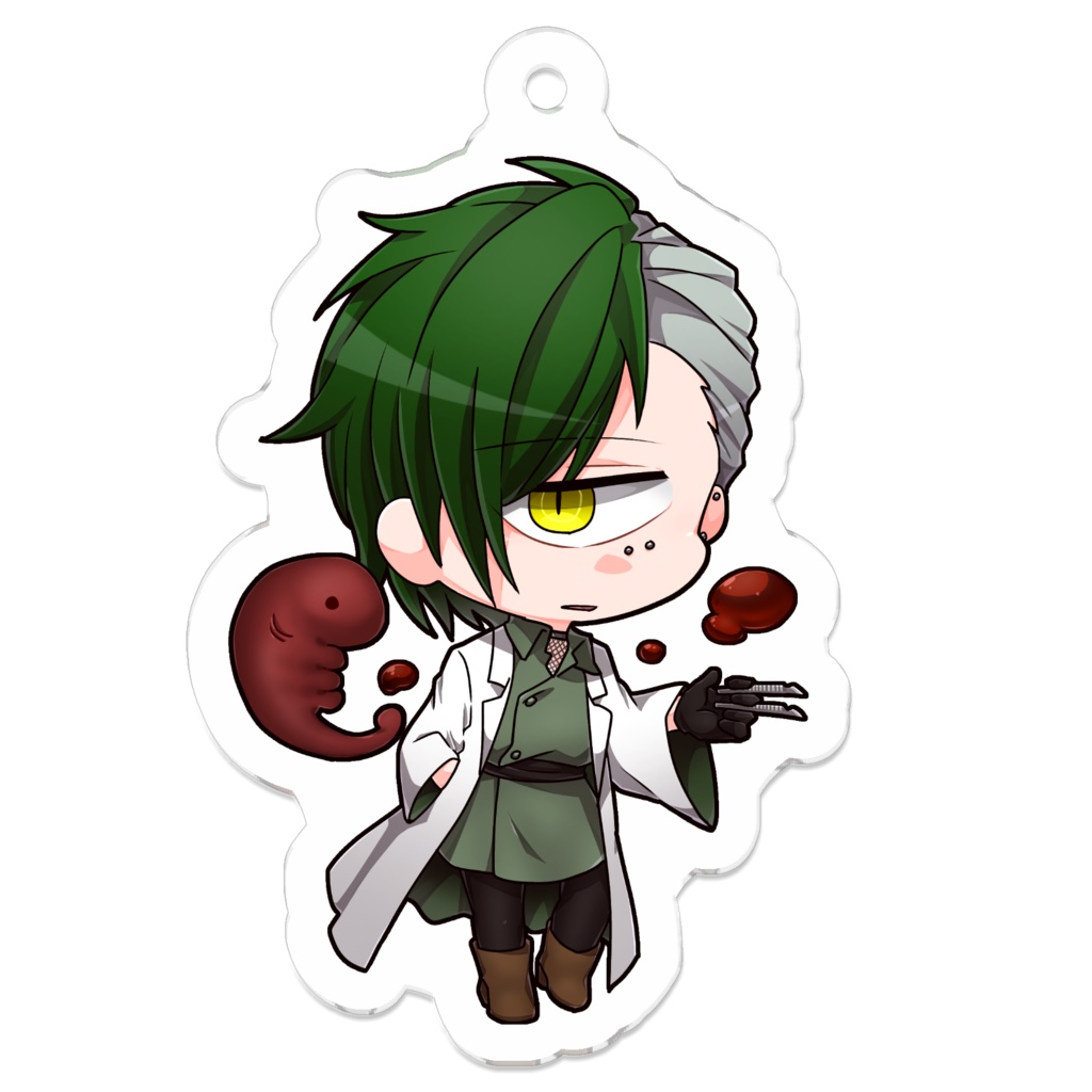 アクリルキーホルダー【二喰呑蛇目ver.】