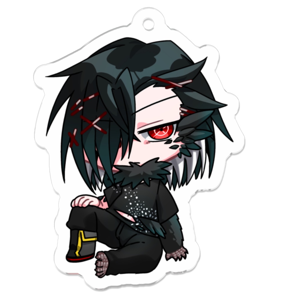 アクリルキーホルダー【ケモサギ】