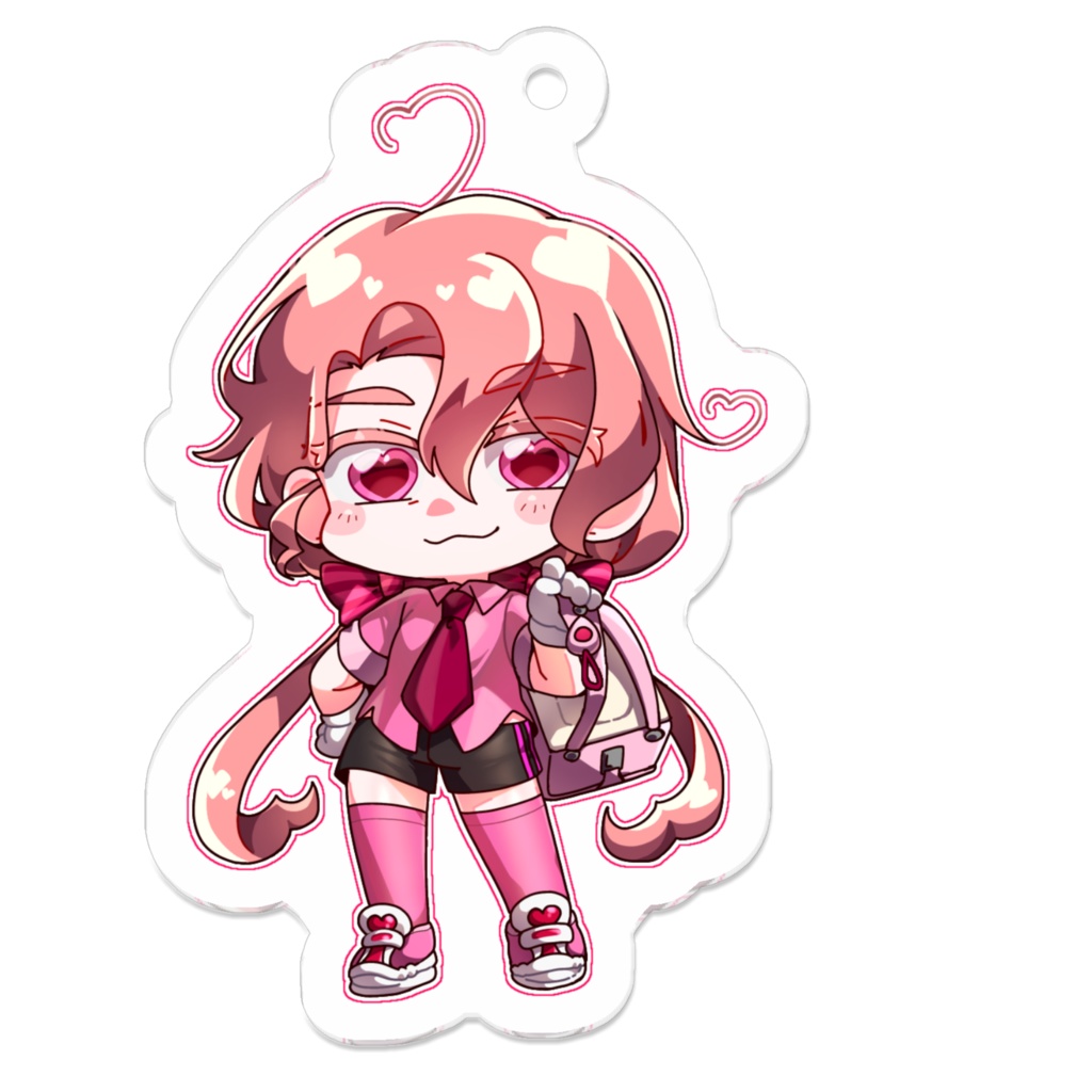 アクリルキーホルダー【猿尾雄央】