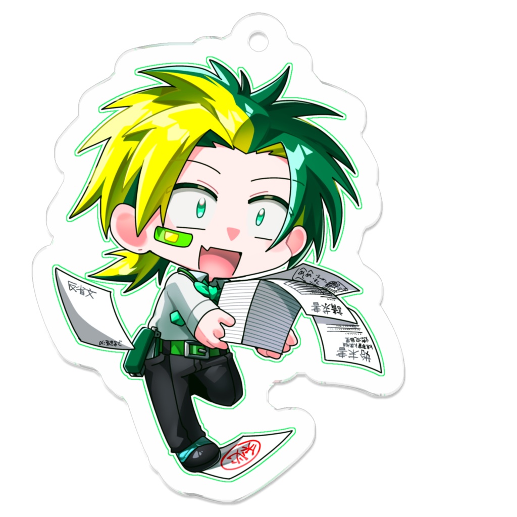 アクリルキーホルダー【燃次巨星】