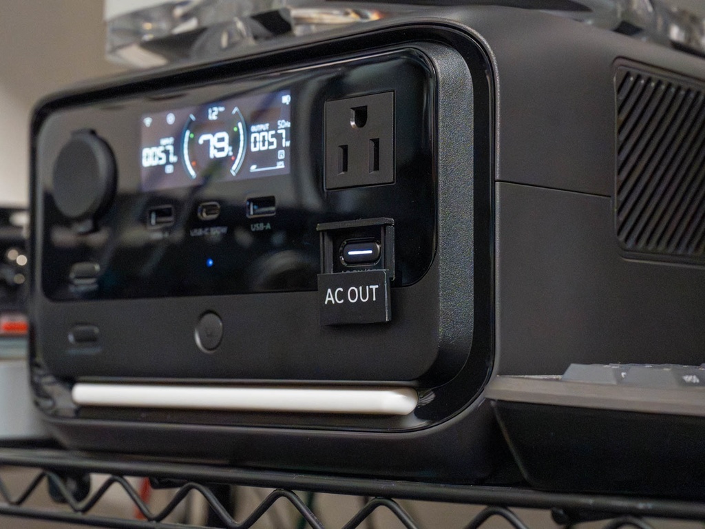 EcoFlow Riverシリーズ用AC出力ボタン誤操作防止カバー