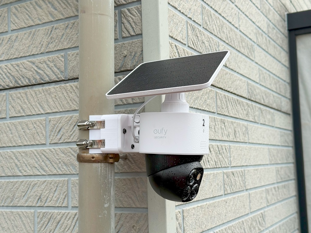セキュリティカメラAnker Eufy SoloCam S340用雨樋/ポールマウント