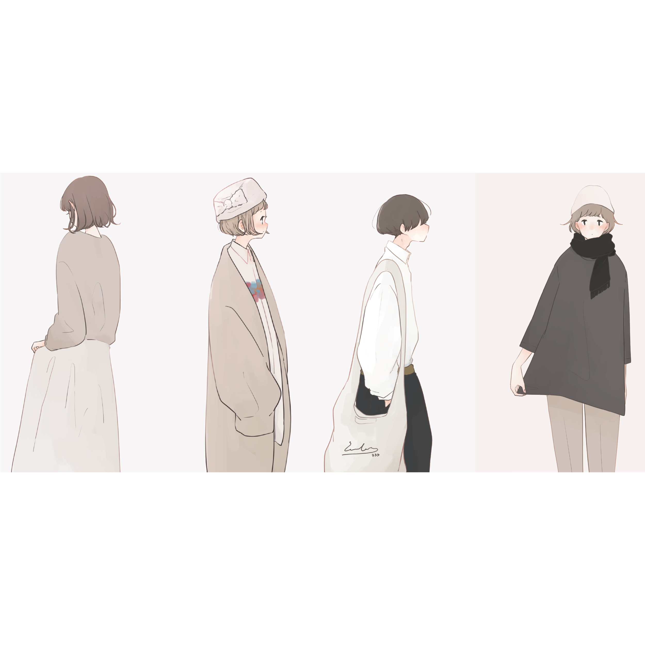 fluffy - イラスト本 - momot - booth