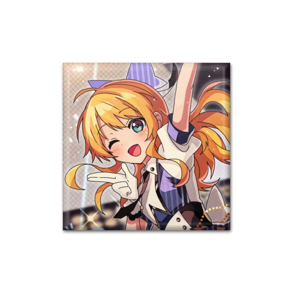 金城院カレン缶バッチ【ファンサ】