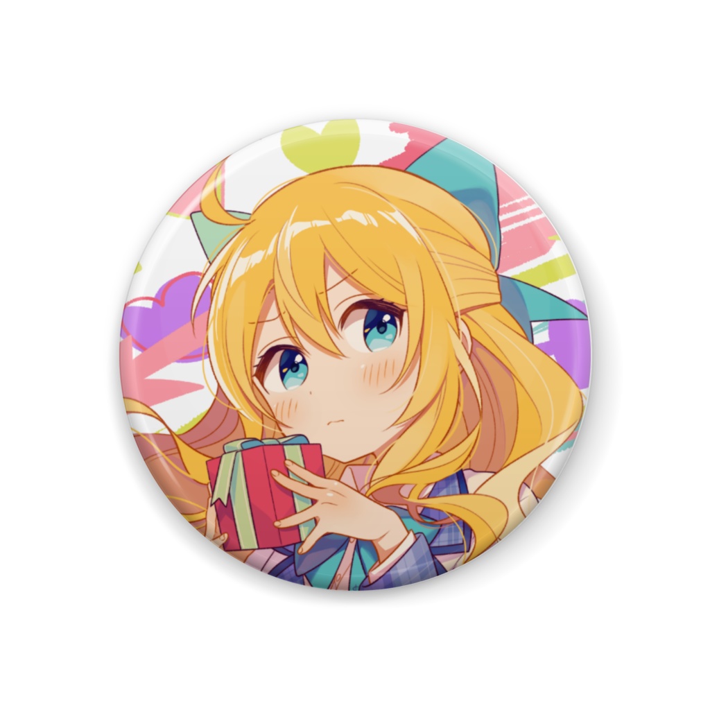 金城院カレン丸缶バッチ【chocolatebox】