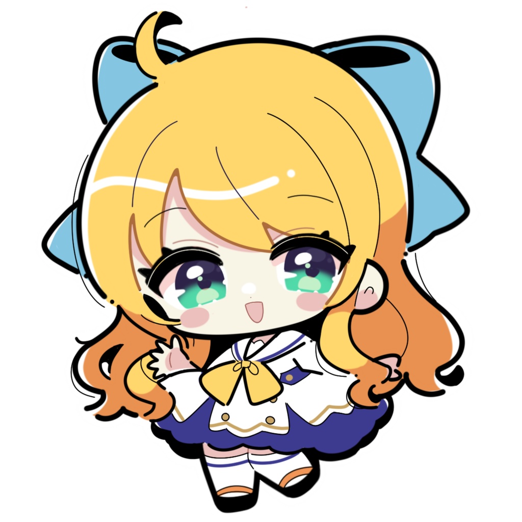 金城院カレン 2周年記念書き下ろしキーホルダー