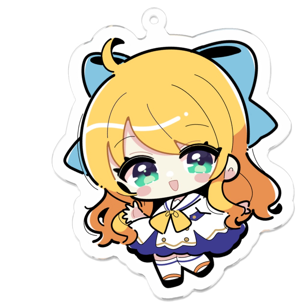 金城院カレン 2周年記念書き下ろしキーホルダー