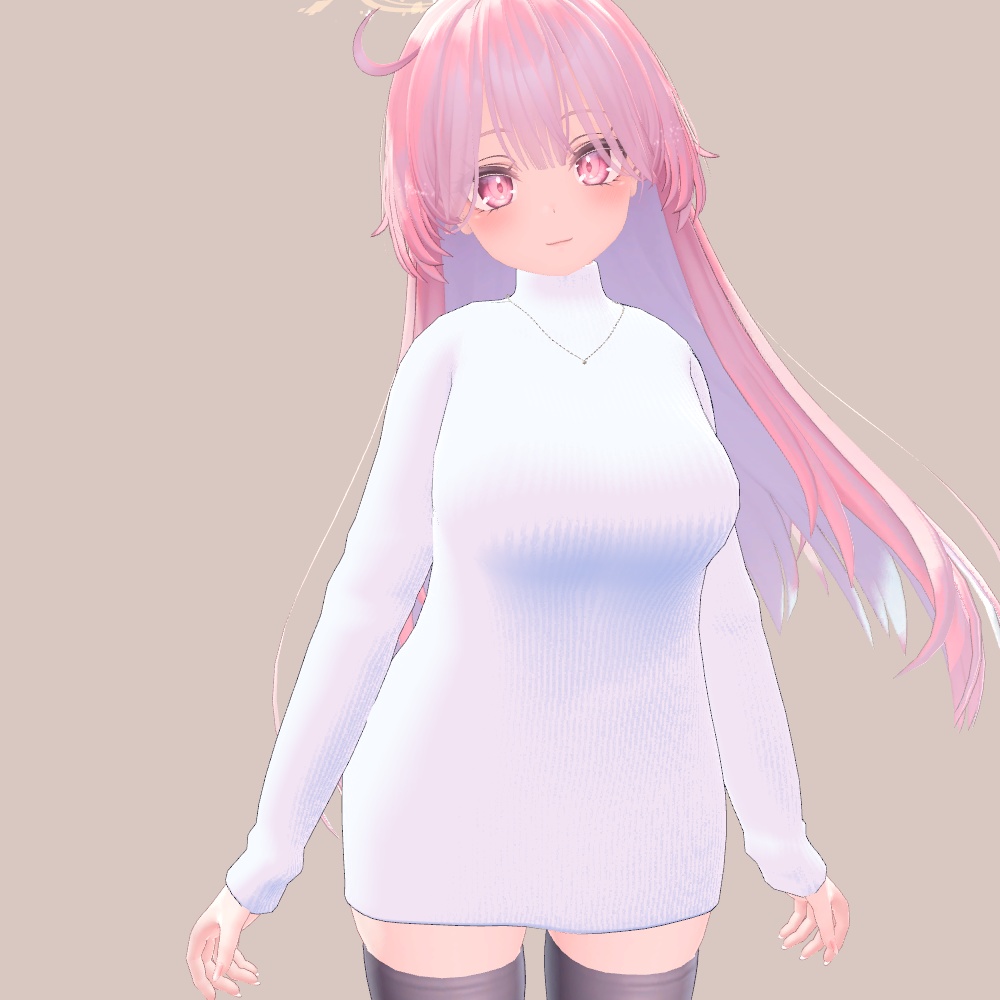 ハイネックニットワンピース【セレスティア対応】