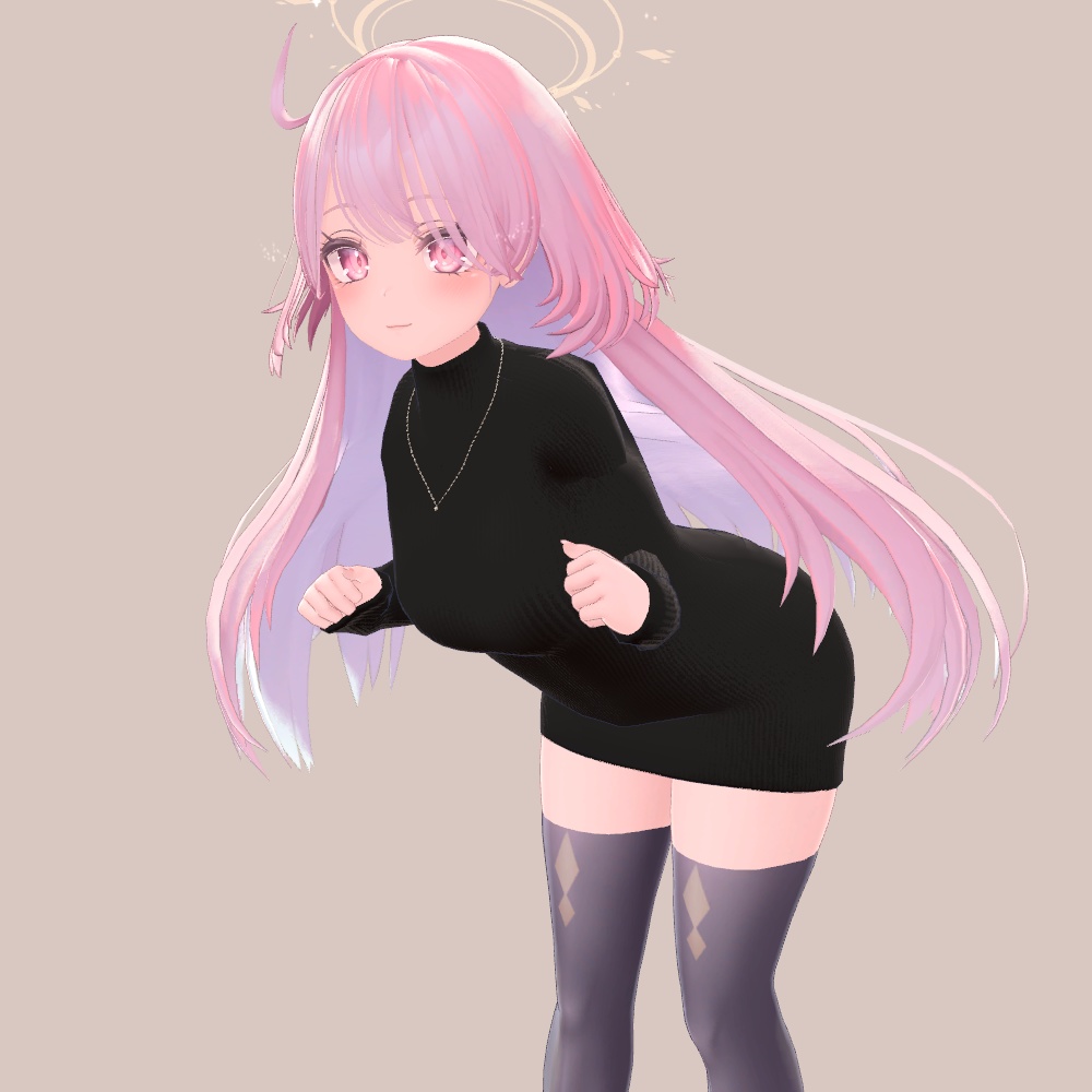 ハイネックニットワンピース【セレスティア対応】