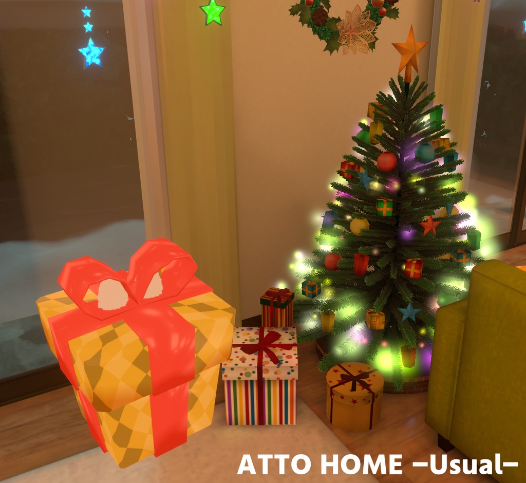 すやすやうさぎのクリスマス【すやすやうさぎ対応】