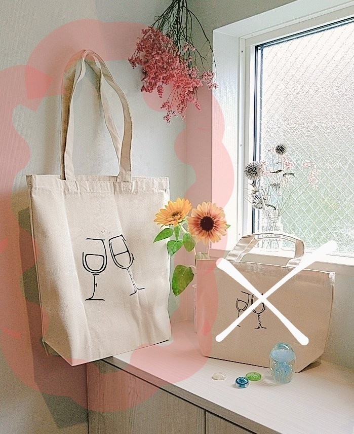 J/C🥂のトートバッグ