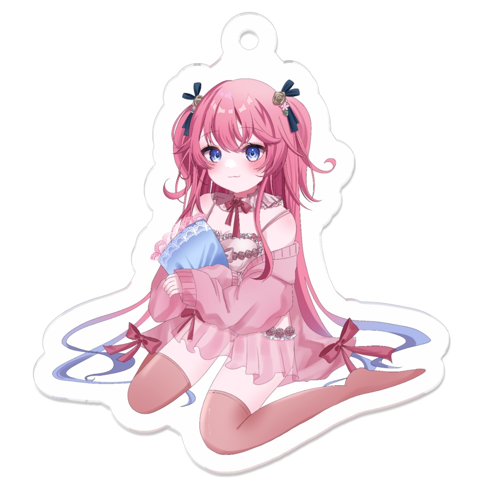 【もっぷちゃん】アクリルキーホルダー 笑顔ver