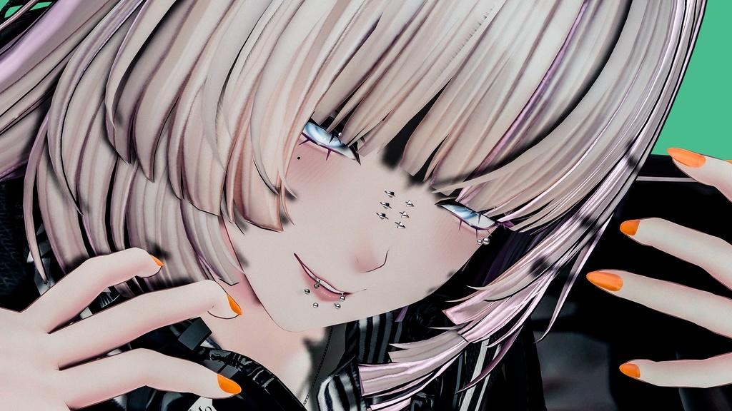 【累惟-Rui-専用】MA対応顔ピアスセット