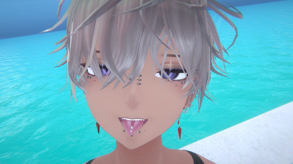 【累惟-Rui-専用】MA対応顔ピアスセット