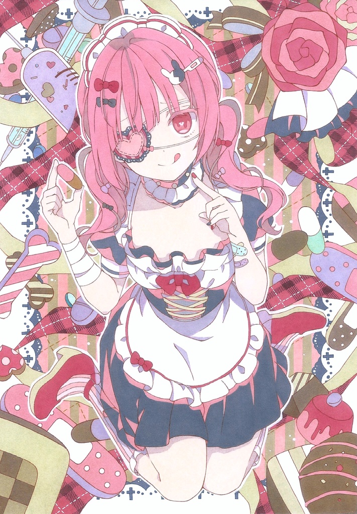 「・・・♥」原画