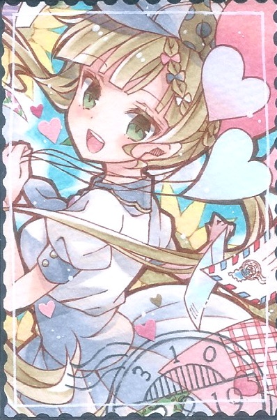 マグネット付きフォトフレーム入りミニ原画（75mm×51mm）