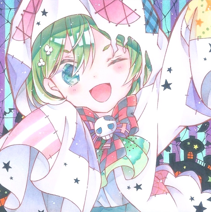 木製フォトフレーム入りミニ原画（90mm×90mm）