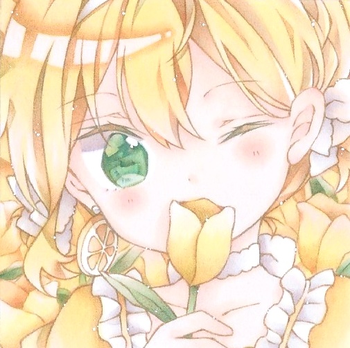 額入りミニ原画（65mm×65mm）