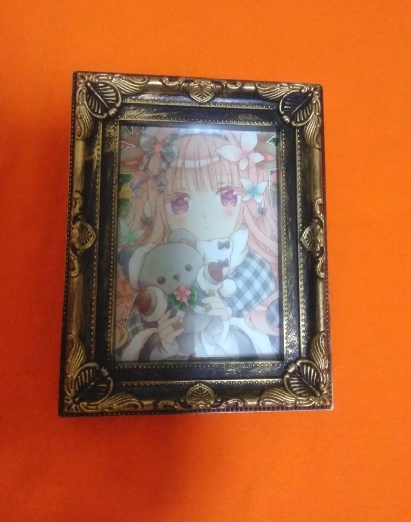 額入りミニ原画(127㎜×89㎜)