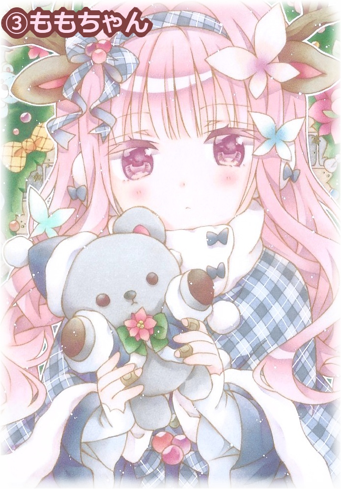 額入りミニ原画(127㎜×89㎜)