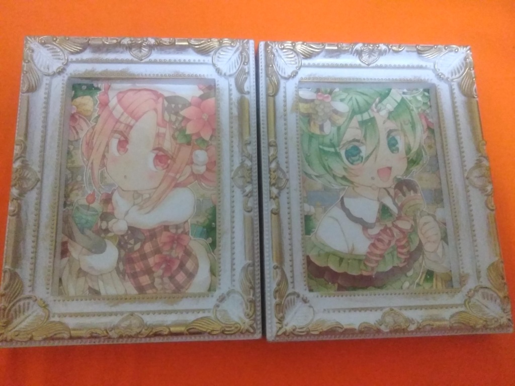 額入りミニ原画(127㎜×89㎜)