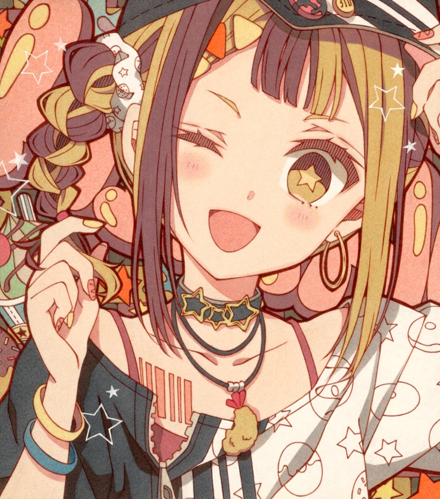 135mm×120mmミニ色紙  [キャップ]