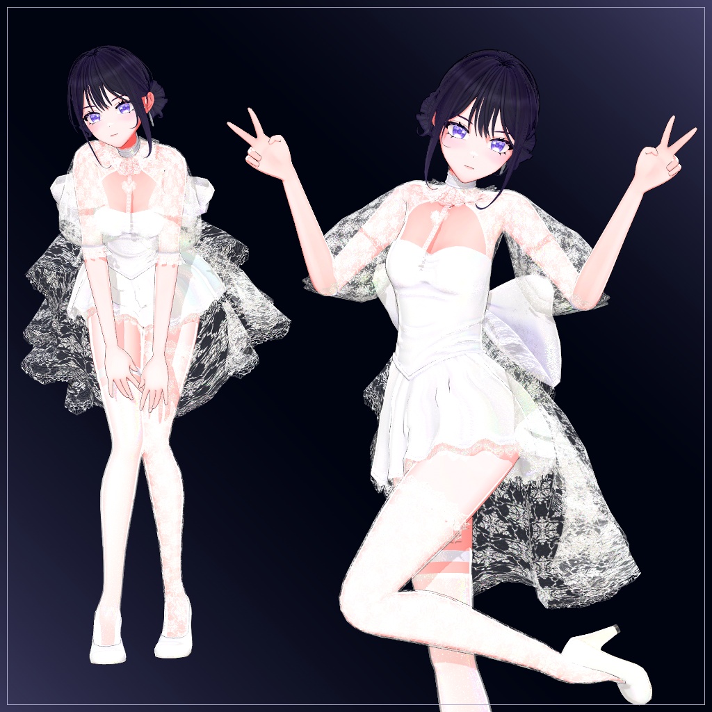 【VRChat衣装】Roa専用ドレス - By duchess.rh