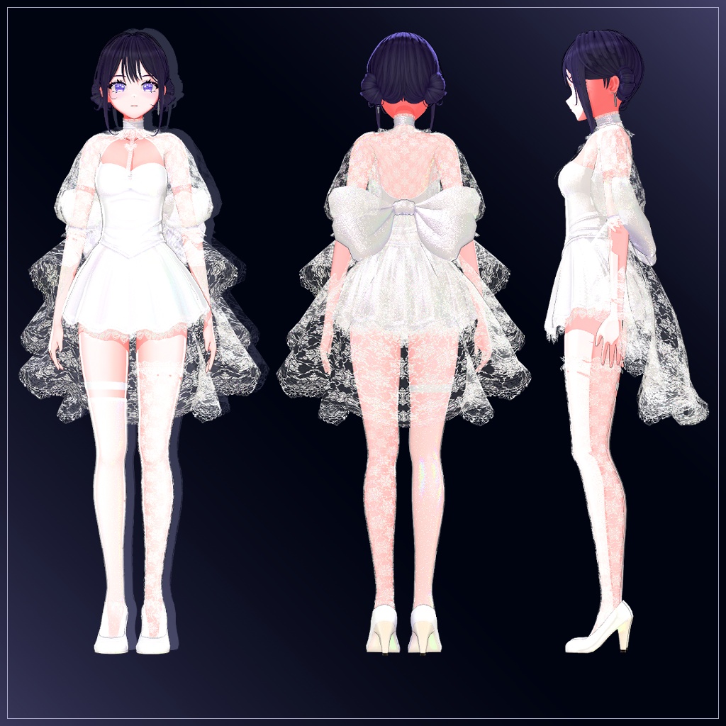 【VRChat衣装】Roa専用ドレス - By duchess.rh
