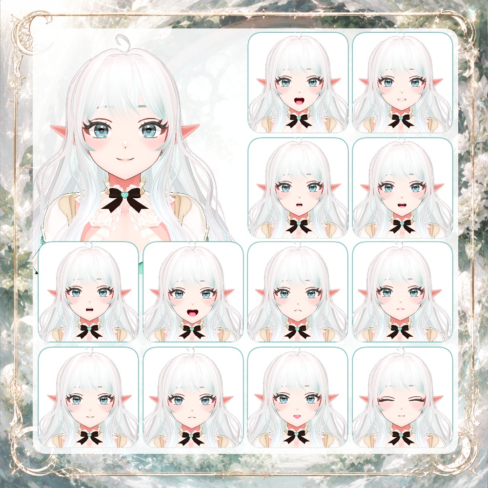 【VRChat対応】Arduinna|ファンタジー可愛いオリジナル3Dアバター v1.0
